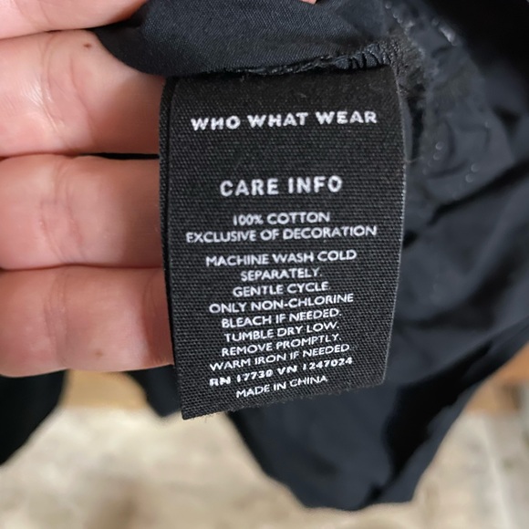 Who What Wear Ruffle Rickrack Dress - Picture 3 of 4